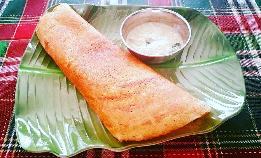 Protein Rich Dosa /Adai with Coconut chutney