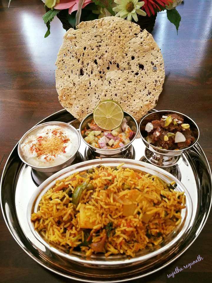 North Indian Lunch Platter