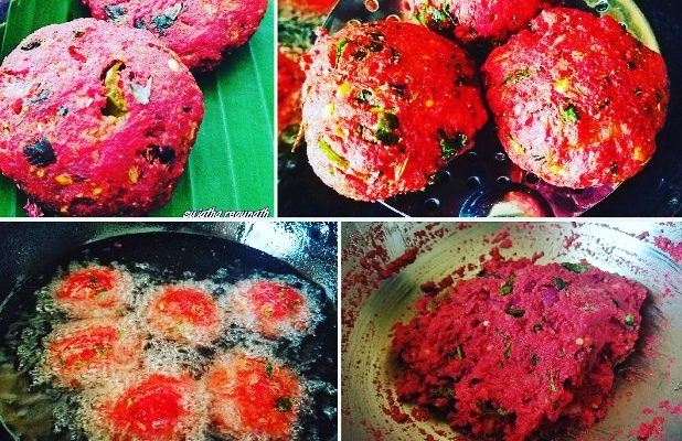 Beetroot Vadai