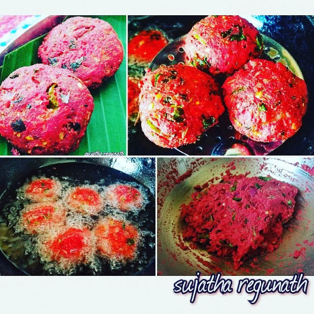 Beetroot Vadai