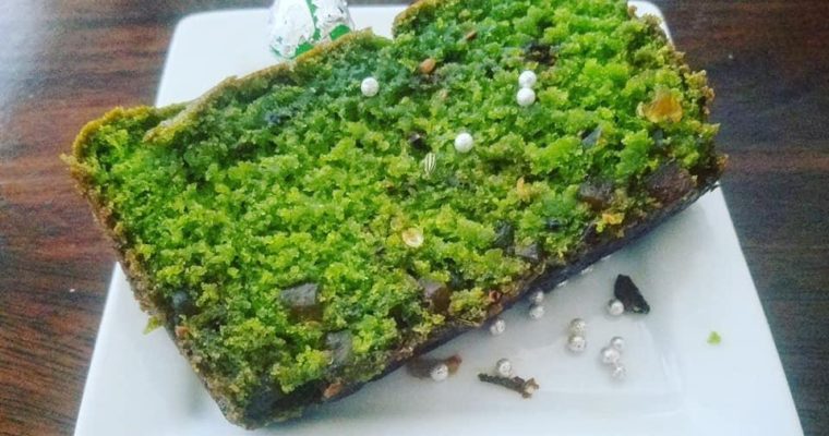 Eggless Paan Cake with dry fruits, Tutti frutti and Mukhawas