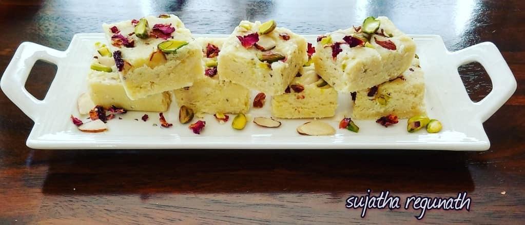 Milk powder Burfi